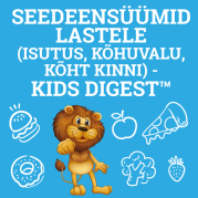 Seedeensüümid lastele (isutus, kõhuvalu, kõht kinni) - Kids Digest™