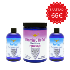 KOMPLEKT: 2 x ReMag®  480ml + Vitamin C Reset® 420 g 